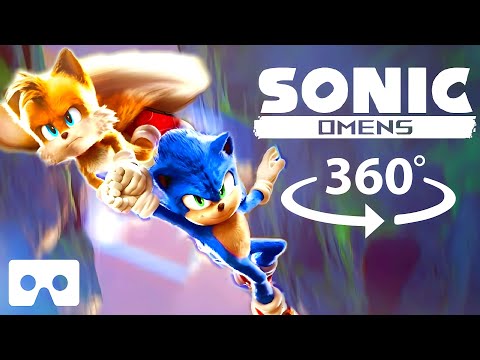 360° Sonic Game Movie in VR | Sonic Omens Episode 1