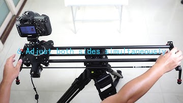 How to setup a parallax shot (or track shot) with the GVM GP-80QD / 120QD Motorized Video Slider
