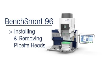 Rainin BenchSmart 96 | Install/Switch Pipetting Heads | Semi-Automated Pipetting Workstation