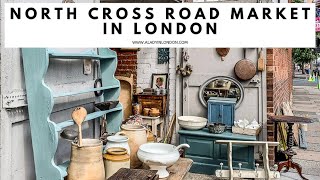 NORTH CROSS ROAD MARKET East Dulwich London Lordship Lane North Cross Road Shops Food
