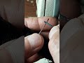 Inserting Frayed, Thick Thread into a Needle