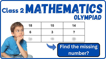 Class 2 Maths Olympiad Problem | SOF IMO class 2 olympiad | International Maths olympiad