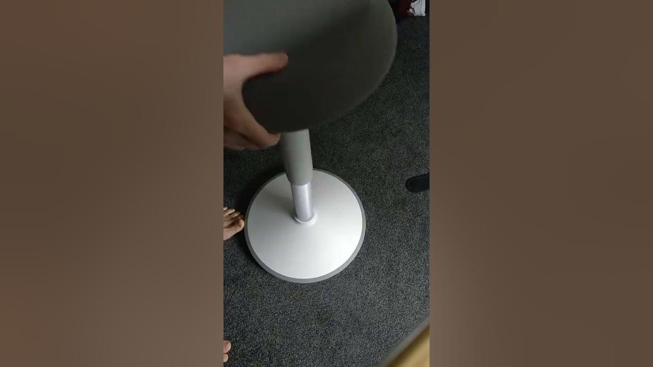 Zen Space Desks Nimble Stool wobble gas cylinder YouTube