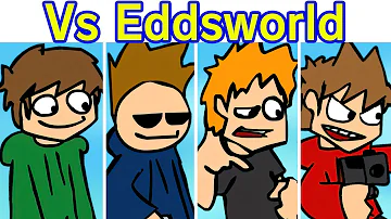 Friday Night Funkin' VS Eddsworld FULL WEEK + Cutscenes | Eddventure (Tord Tom Edd Matt) (FNF Mod)