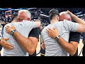 Luka doncics emotional reaction when his father came to surprise him after reaching the nba finals