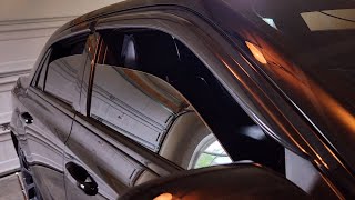 Chrysler 300s 2019 2023 windows deflectors vent shade rain guard install Tutorial. 2006 Chrysler 300 Rain Guards