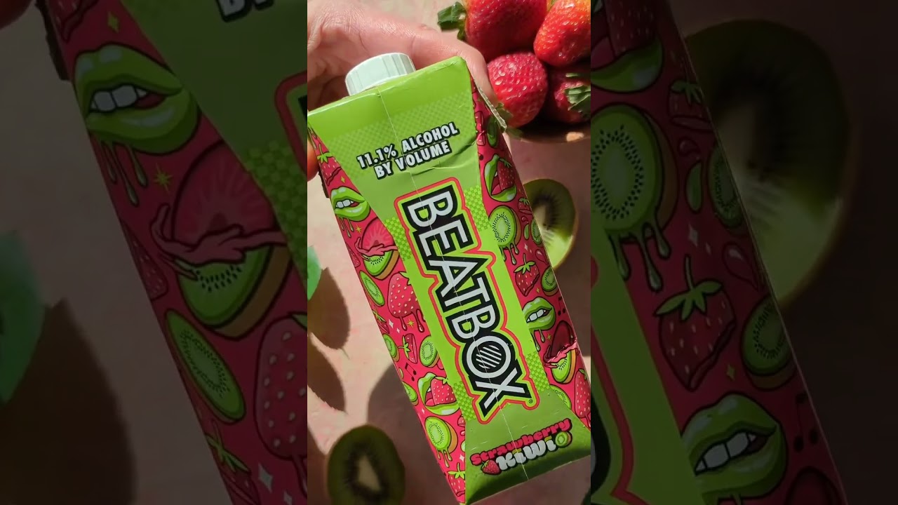 Strawberry Kiwi Colada: Tropical, creamy, and way too easy to sip 🍓🥝🌴