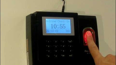 Fingerprint Time Clock - Fingertec AC100 Plus