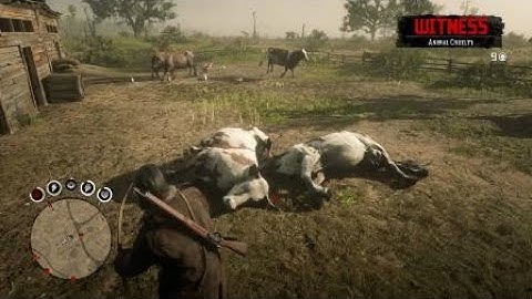 Red Dead Redemption 2 double kill with improved arrow
