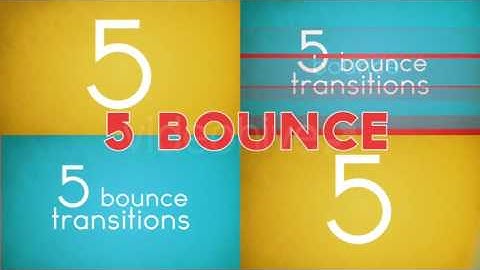 After Effects Templates: 50 Transitions Pack with Opener