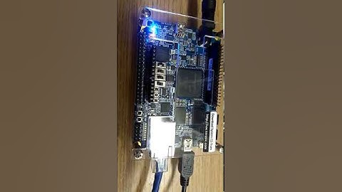HPS GPIO video demo - Altera DE0-Nano-SoC