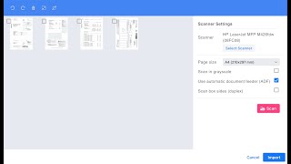 Scan2Invoice Scan Dialog screenshot 2