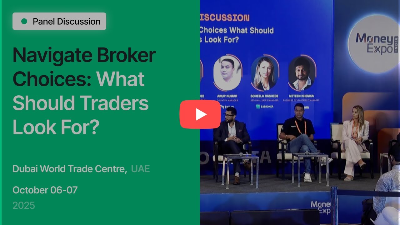 B2BROKER at Money Expo India 2025: Panel Discussion with Soheila Rashidi
