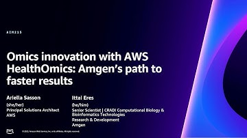 AWS re:Invent 2023 - Omics innovation with AWS HealthOmics: Amgen’s path to faster results (AIM215)