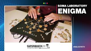 SOMA Laboratory ENIGMA Metal Controlled Synthesizer | Superbooth
