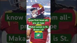 Makai Lemon is St. Brown 2.0 #eagles #nfl #draft #nfldraft #usc #podcast #shorts #football