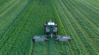 Fendt 728 Butterfly Mowers In Action Slicer 860 Kc 360 Fq Kc