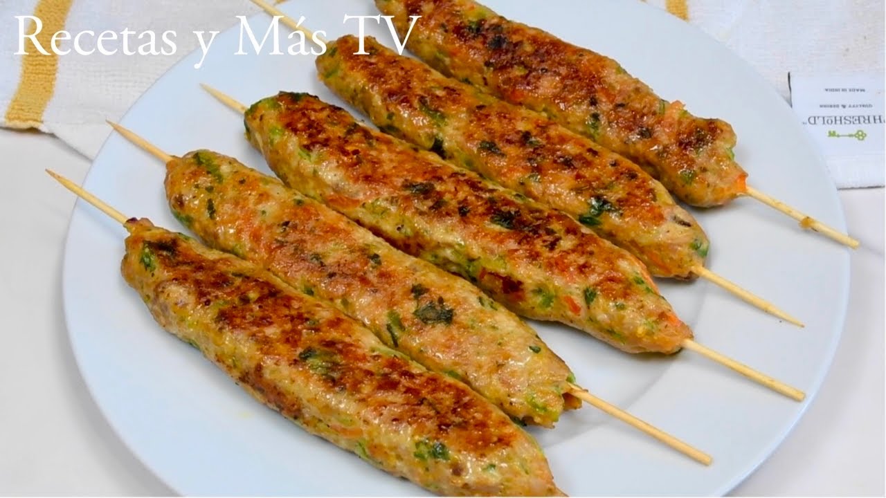 Pollo en Brocheta Súper Fácil de Hacer y Queda Riquisímo
