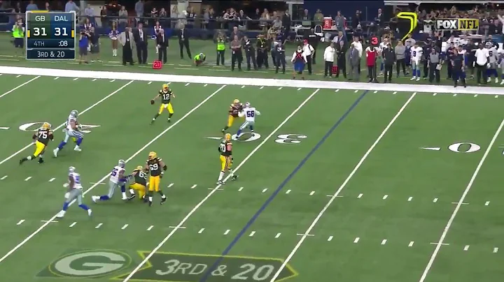 Game Winning Jared Cook Catch Green Bay Packers at...
