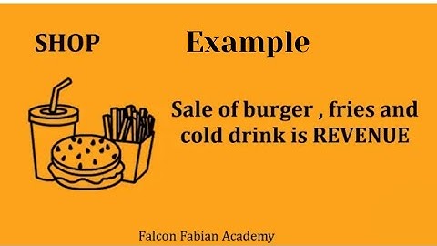 MEANING OF REVENUE in ACCOUNTING | ACCOUNTING TERMS | Falcon Fabian Academy