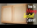 How To Install Hang Wall Cabinets Easy Simple