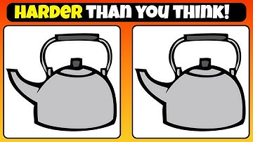 HARDER THAN YOU THINK!! | Find 3 Differences 😉