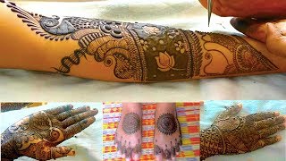 ಮದುಮಗಳಿಗೆ ಅಂದದ ಮೆಹೆಂದಿ ಡಿಸೈನ್ಸ್ | Bridal Simple Mehndi Design For Full Hands & Legs screenshot 3