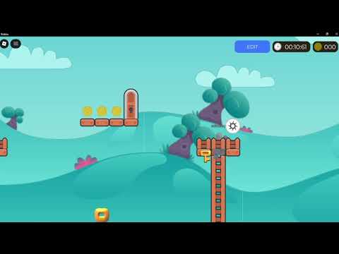 I made my first level (Adventure Builder 2 Roblox)