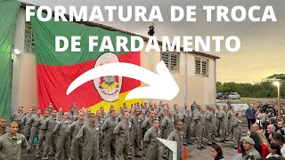 FORMATURA DE TROCA FARDAMENTO DA EsFES MONTENEGRO/RS