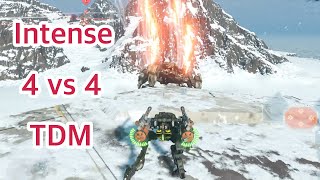 Battle of Titans - Intense 4 vs 4 team death match!