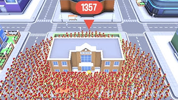 Crowd City World Record Map Control: 100.00% #70