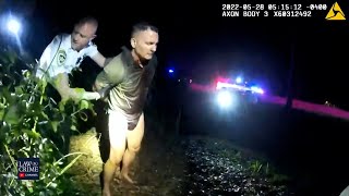 Famous Bodycam Shows Police, K9 Tracking Down Accused Murderer Matthew Terry Wealth