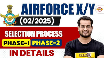 AIRFORCE X Y SELECTION PROCESS 2025 AGNIVEER AIRFORCE BY VIVEK RAI