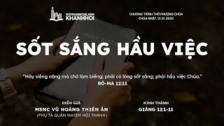 HTTL KHÁNH HỘI - Chương Trình Thờ Phượng Chúa - 12/01/2025