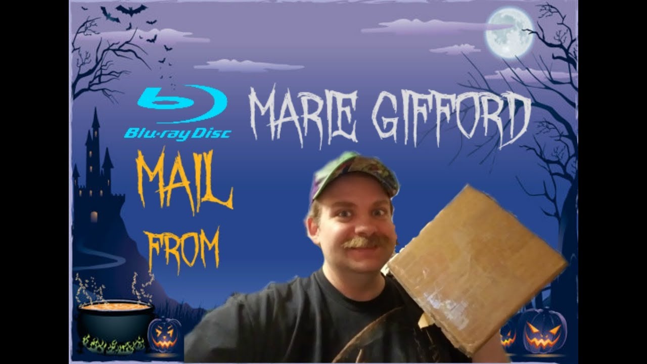 BLU RAY MAIL FROM MARIE GIFFORD.