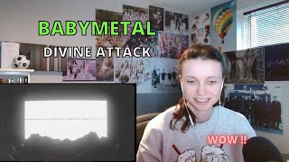 Reaction to BABYMETAL - "DIVINE ATTACK" (Official Visualizer)