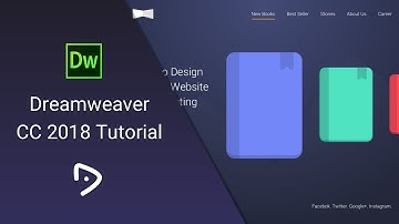 Dreamweaver CC 2018 Tutorial - 9 - Navigation Bootstrap