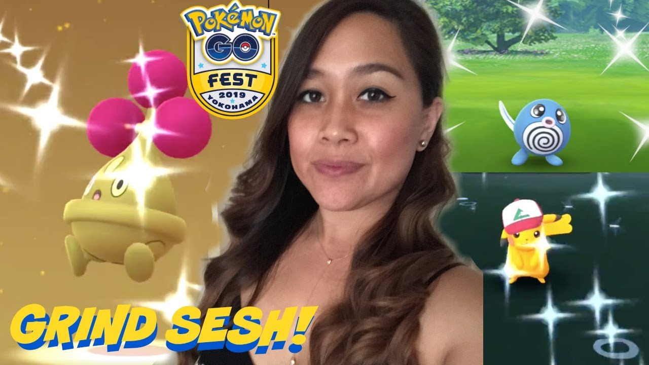 LIVE🔥 SHINY ASH HAT PIKACHU SHINY BONSLY & GO FEST SHINY SPAWNS GRIND SESH! (POKEMON GO)