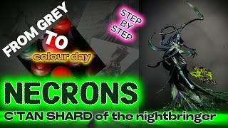 Painting C’Tan Shard of the Nightbringer | Avatar of Death | Necrons | Warhammer 40K - TUTORIAL