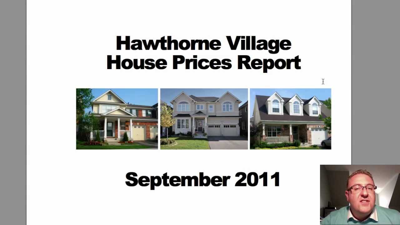 Hawthorne Village Report - September 2011 - Chuck Charlton