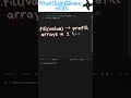 ⚡ Fill Arrays in 1 Line | Dev Ninja Moves - 54 #shorts #coding #javascript