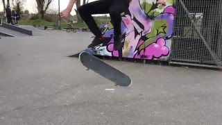 Quad Kick Flip Flat