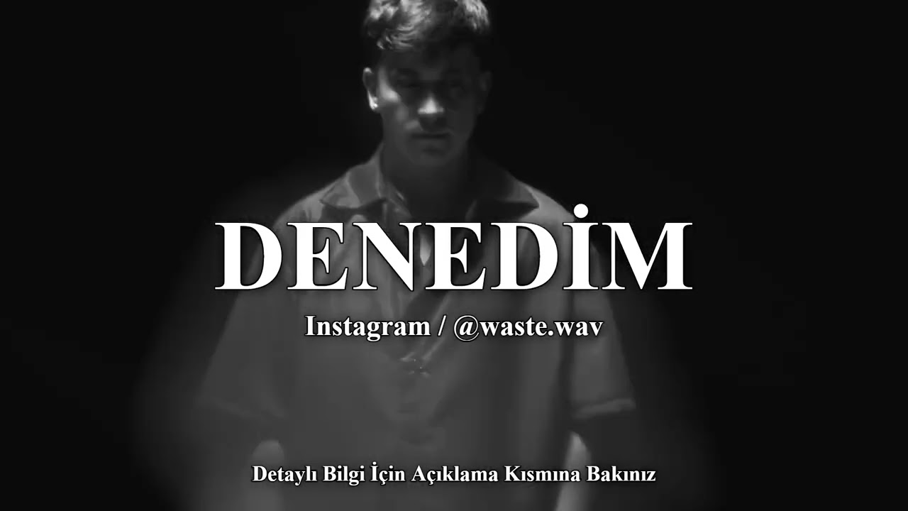 POIZI x BLOK3 TYPE BEAT - *DENEDİM* (Prod. Waste)