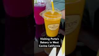 Visiting @portosbakeryandcafe in West Covina California! Visiting @portosbakeryandcafe in West Covina California!