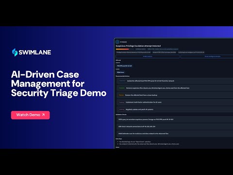 AI-Driven Case Management for Security Triage thumbnail
