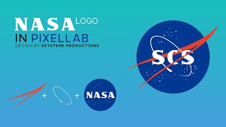 Making of NASA  #logo In Mobile | Pixellab | Skystene Productions screenshot 2