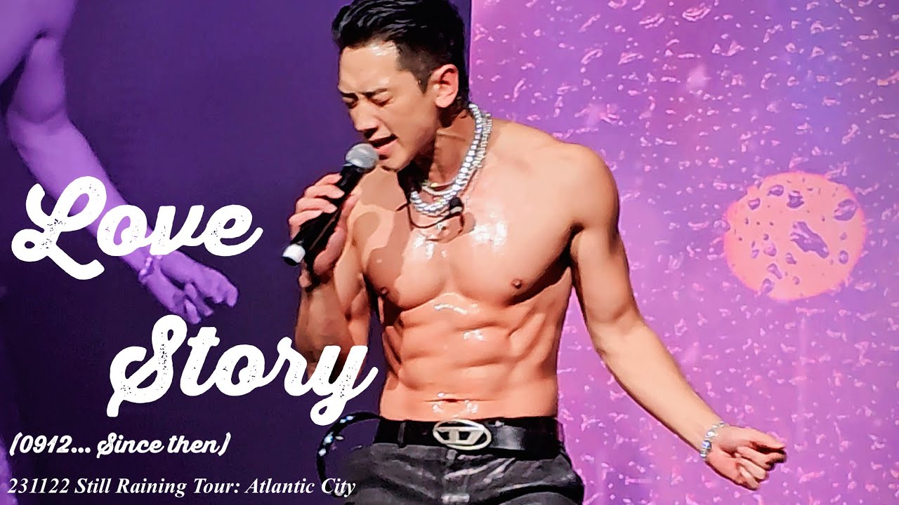 [8K FanCam] 비(Rain/ 정지훈) - Love Story(0912… Since then)｜231122 Still Raining Tour: Atlantic City