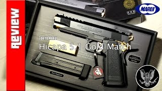 Airsoft review! Tokyo Marui Hicapa 5 1 Gold Match - YouTube Airsoft review! Tokyo Marui Hicapa 5 1 Gold Match - YouTube