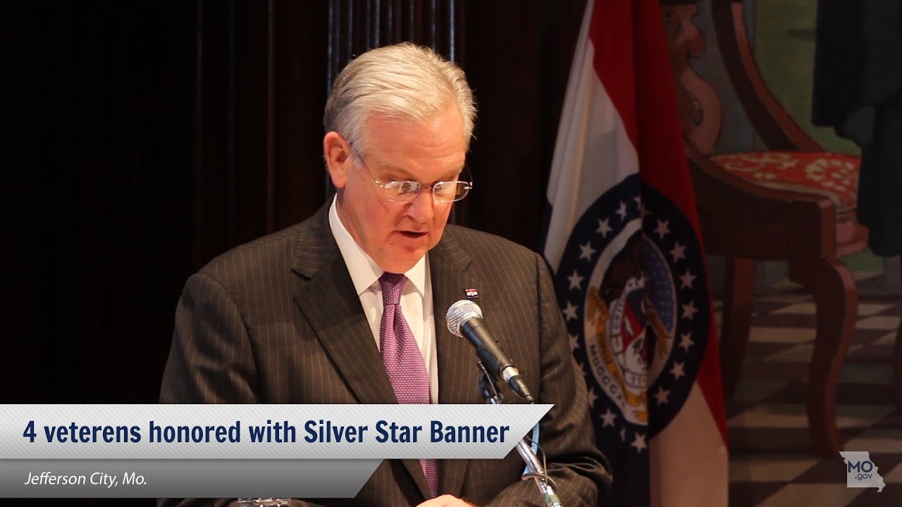 missouri government test Gov. Nixon presents the Silver Star to four Missouri veterans