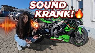 Shark Auspuff an ZX-4RR: Der Sound ist KRANK! 🔥 | Einbau-Anleitung